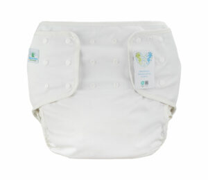Blümchen Inkontinenz Nässeschutzhose Weiß (Überhose)