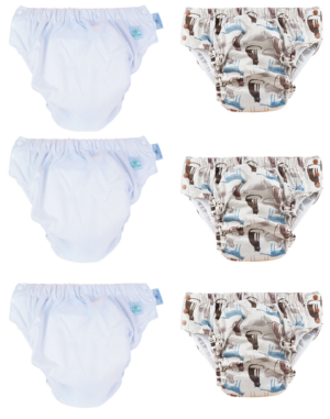 Set: Blümchen Jugend/ Erwachsenen Inkontinenzslip (Trainer) (Snaps)